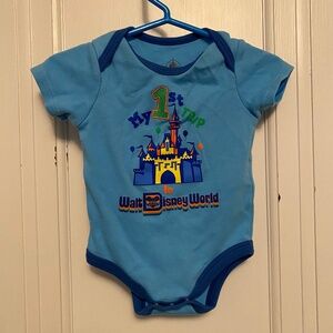 Disney Baby "My 1st Trip to Walt Disney World" Bodysuit Onesie (Size 3-6 months)